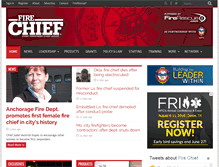 Tablet Screenshot of firechief.com